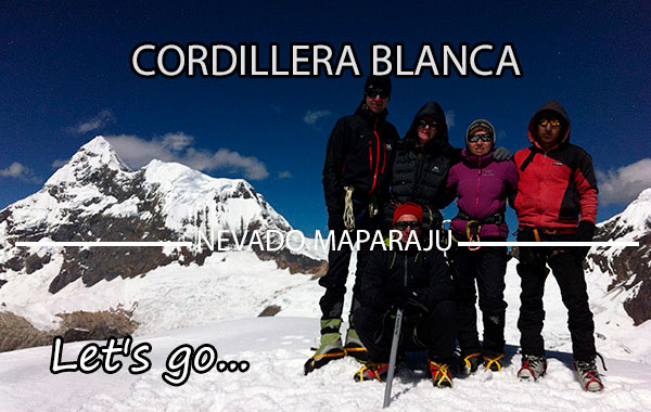 Climbing Nevado Maparaju 